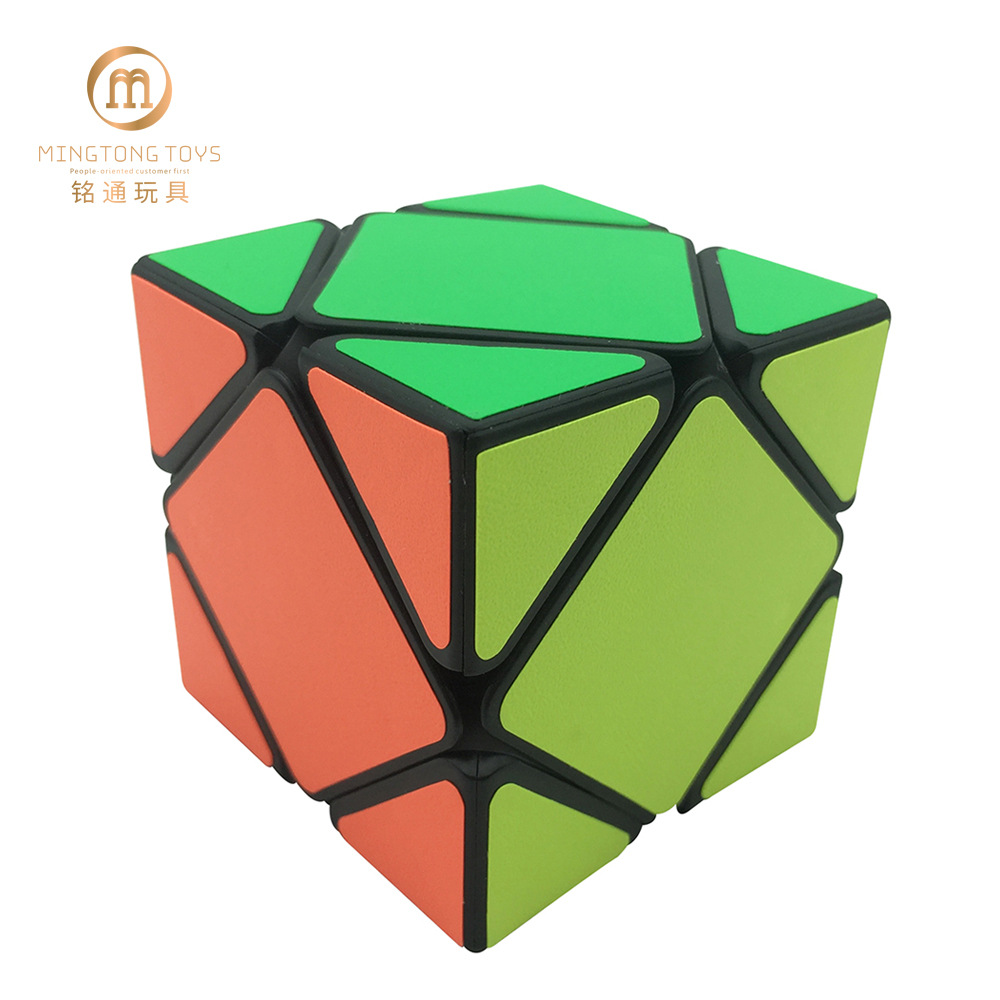供应广告异形魔方实色扇形三阶微调顺滑比赛儿童智力开发-阿里巴巴