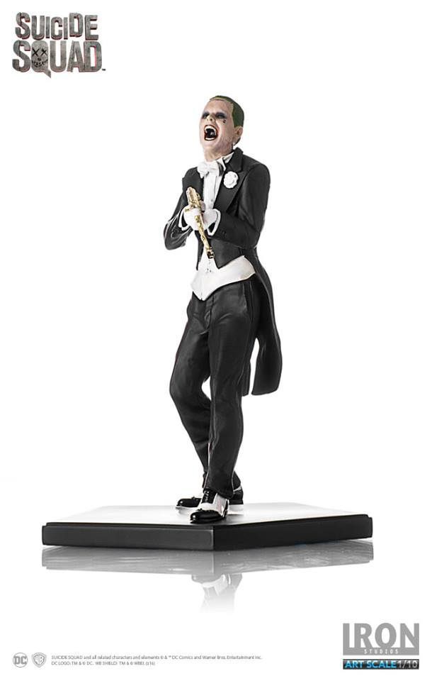 自杀小队 7寸 杰瑞德莱托 小丑 西装燕尾服 双头雕 手办