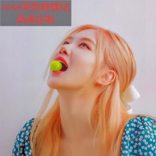 rose朴彩英同款复古白色丝绒大蝴蝶结发夹发卡顶夹边夹韩国发饰