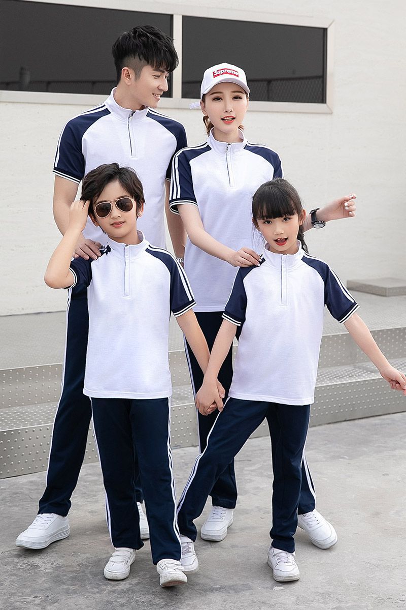 夏季高中校服套装2020中学生运动会夏装初中生夏天短袖男女班