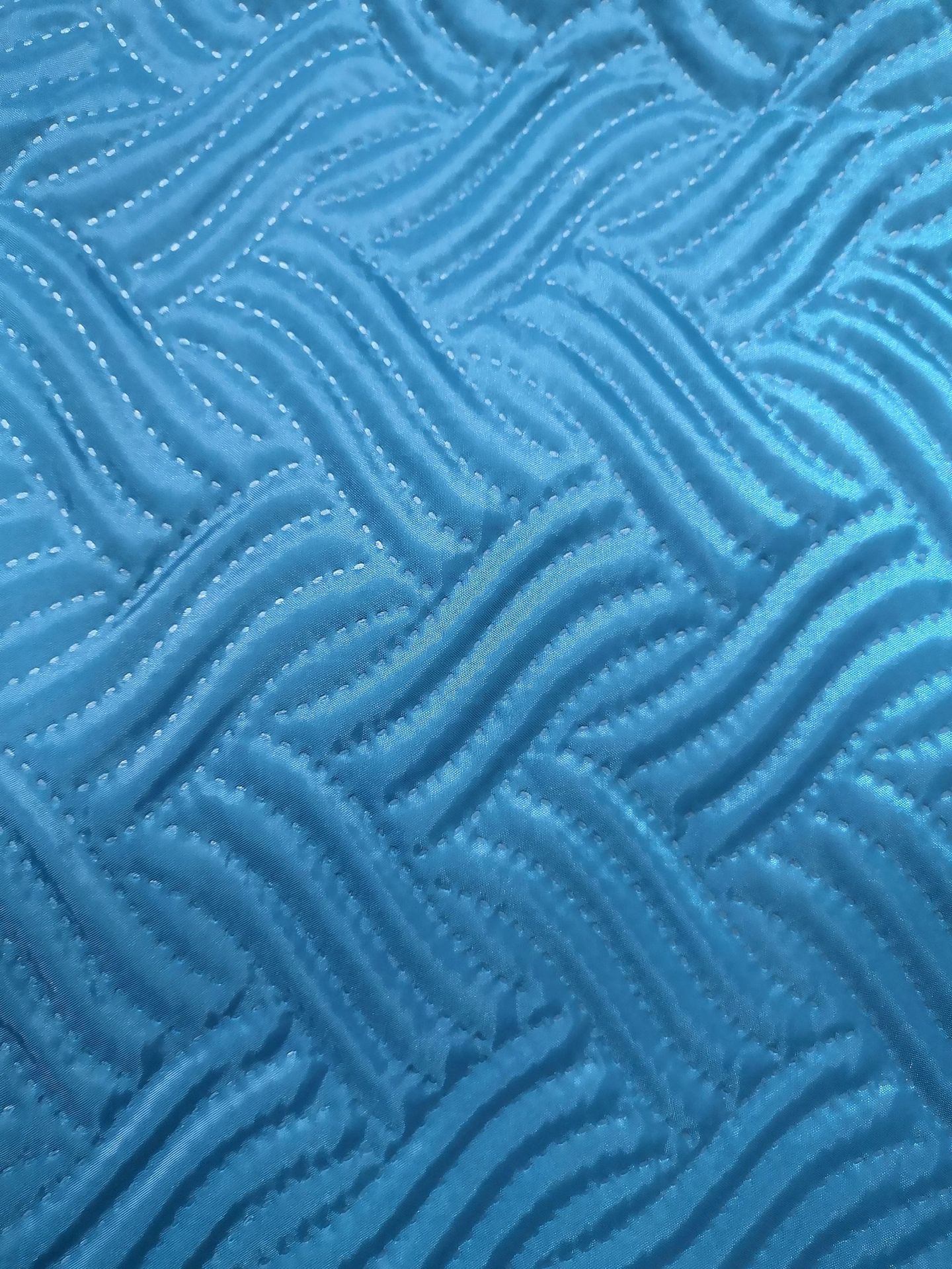 210t涤塔夫压棉 无线绗棉绗缝 超声波复合服装里布 保暖夹棉面料