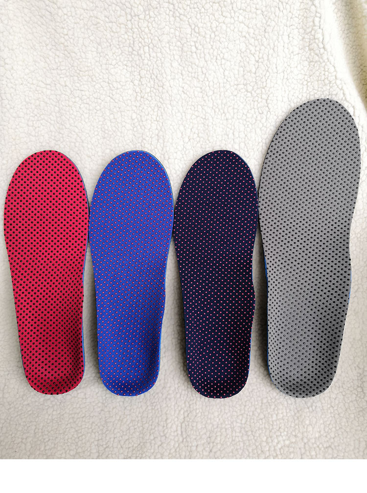 厂家批发扁平足矫形鞋垫防ox腿足弓支撑鞋垫硅胶防滑增高鞋垫
