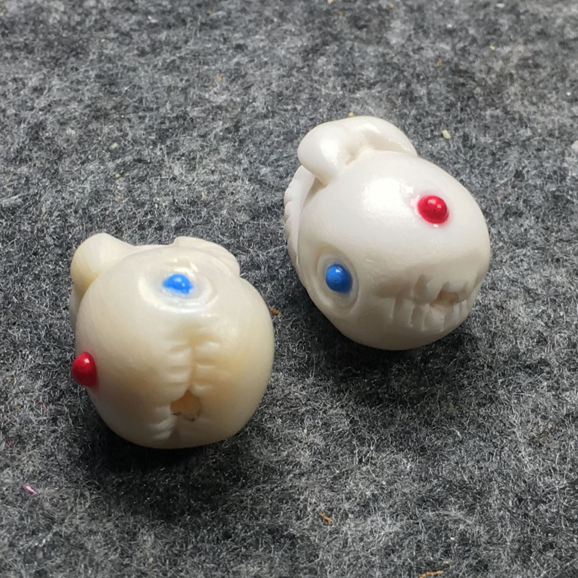 兽骨牙角 鹿骨配饰隔珠 背云 镶嵌 驼骨