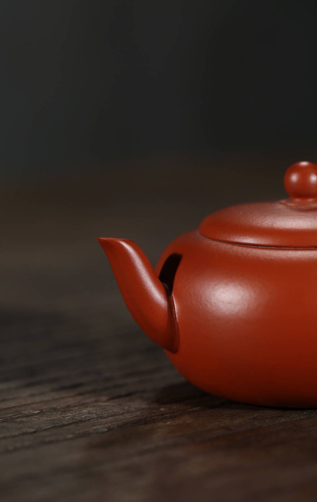 宜兴原矿紫砂朱泥小品壶摹古清代孟臣壶 120ml 文气可人 出水舒畅