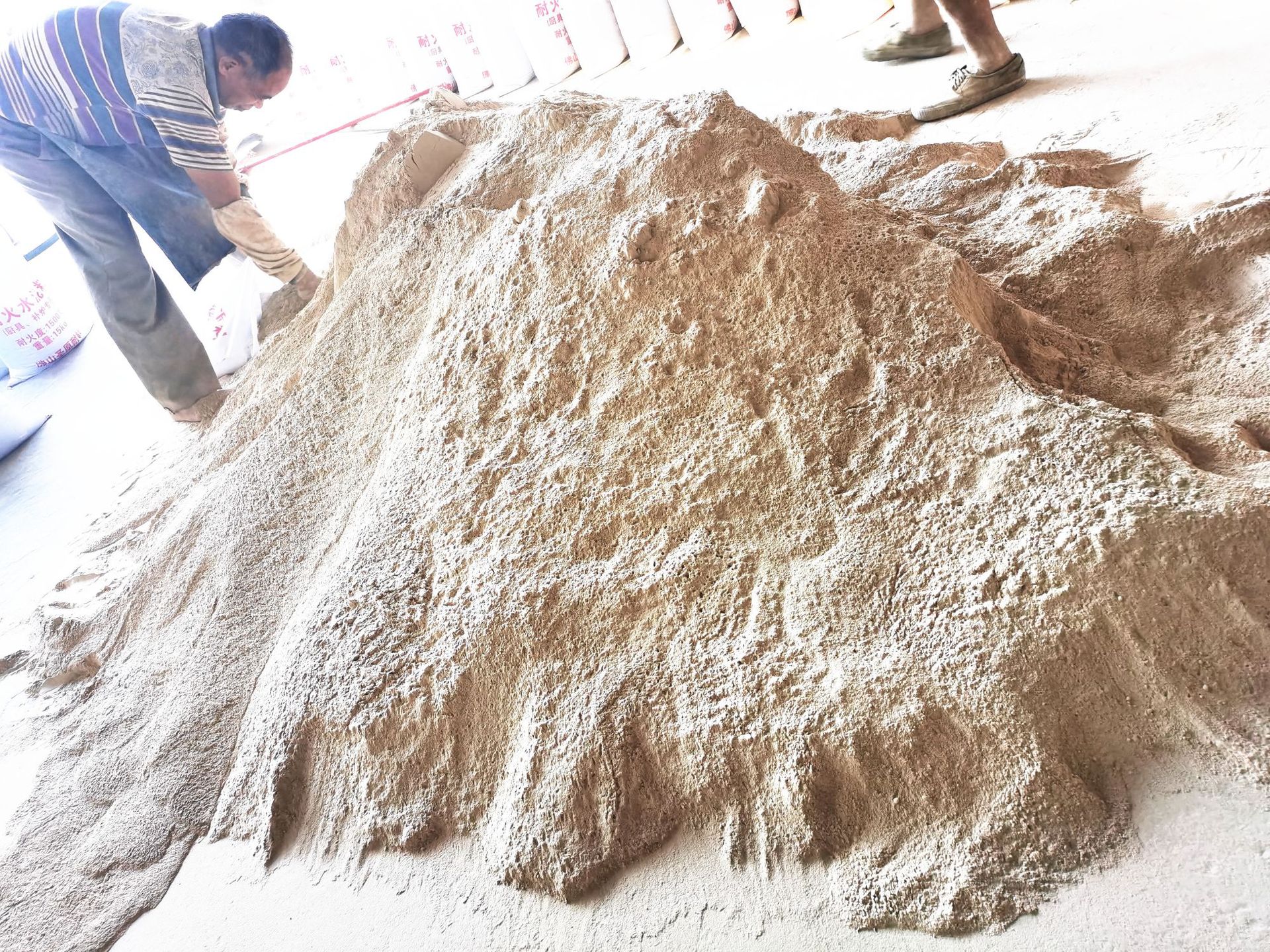 【圣原】高粘性耐火泥 锅炉用 高铝耐火泥 窑炉砌筑 耐火泥浆现货