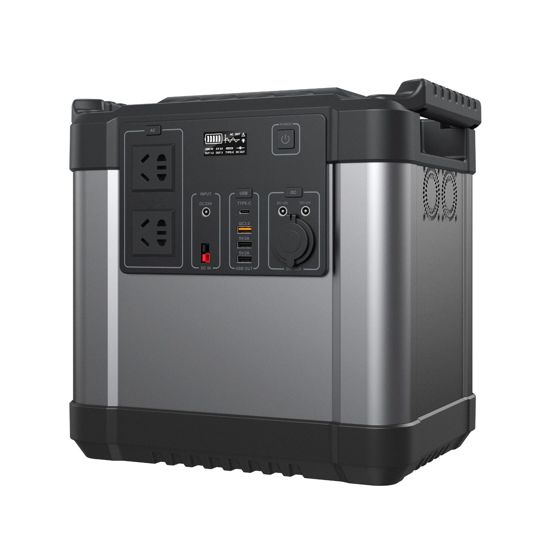 220v移动电源户外蓄电池家用笔记本充电宝大功率便携自驾露营2kw