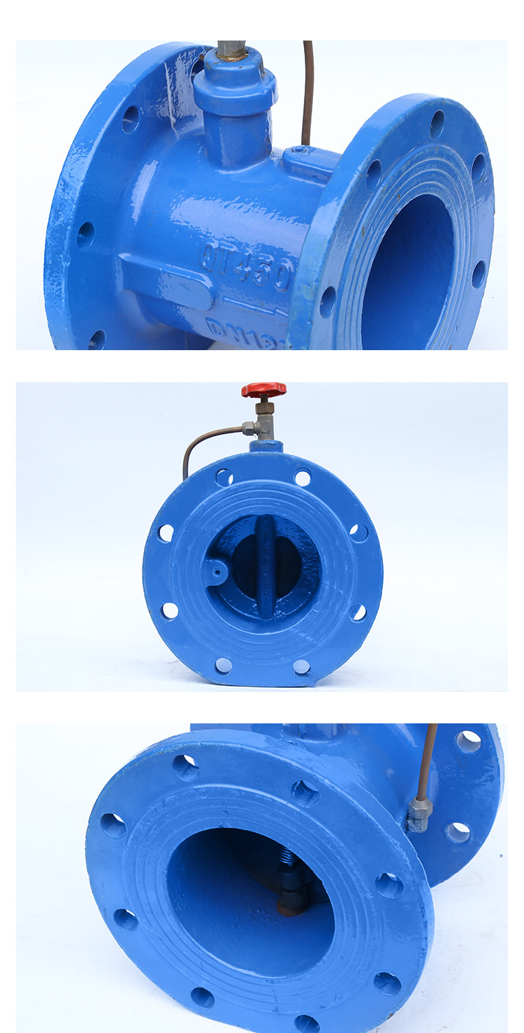 球墨铸铁微阻缓闭蝶式止回阀法兰缓闭止回阀dn200