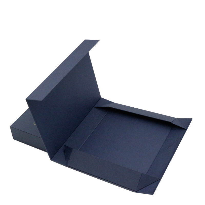 通用包装折叠手工盒书型纸盒礼品包装盒烫印logo