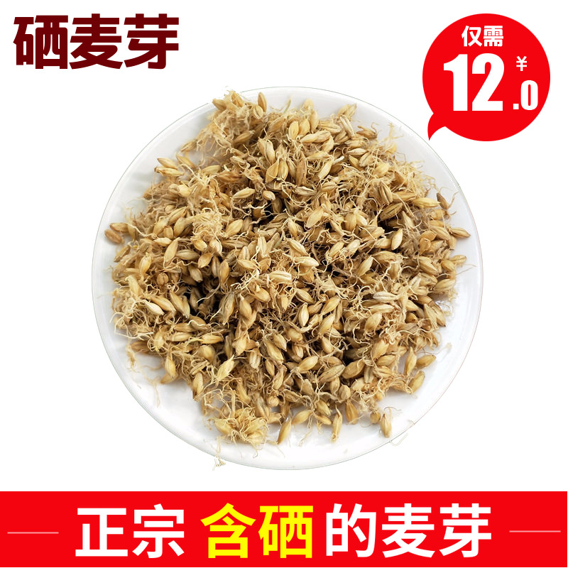 硒麦芽500克麦芽硒晒麦芽硒麦芽可搭配五味子粉茶