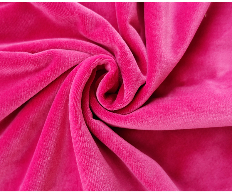 佛山厂家现货直销sbr超柔布料 200g水晶短毛绒布 弹力抱枕sbr面料