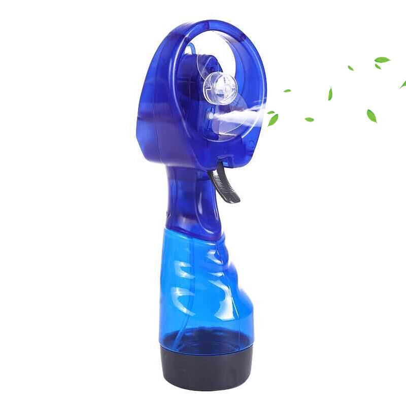 SOURCE Manufacturer Spray Fan Handheld Convenient Hand-Cranking Humidifier Mini Water Spray Battery Little Fan Advertising Printing