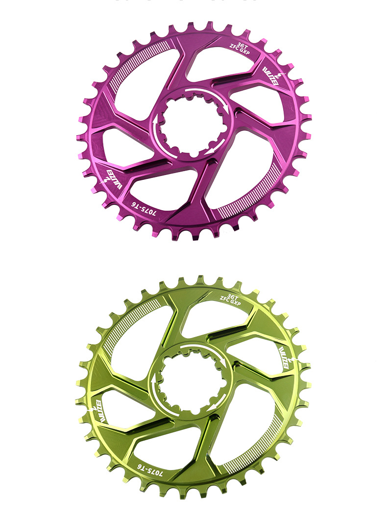 prowheel浩盟mpx11山地车中空一体牙盘左右曲柄gxp自行车直装牙盘