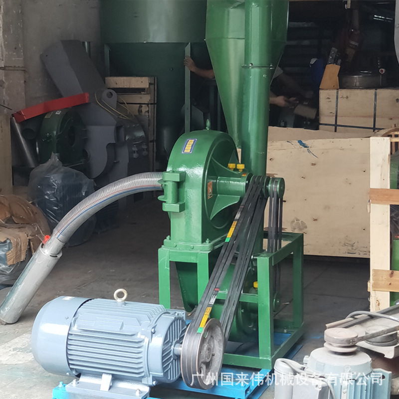 蚝壳贝壳破碎机万能粉碎机350 450型爪式粉碎机茶叶中药材打粉机