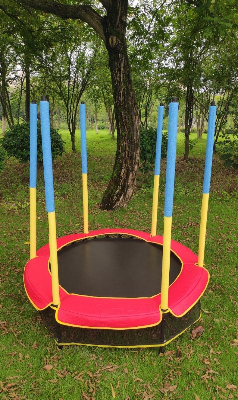 家用儿童加高护网蹦床户外弹跳蹦蹦床室内小孩跳床小型健身跳跳床