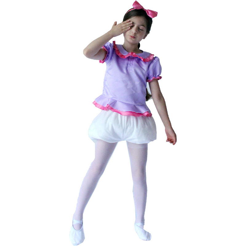 唐老鸭黛西造型服cosplay儿童表演服幼儿园小学生专供