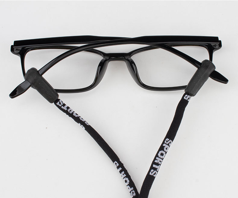 运动粗眼镜绳 防滑户外旅游眼镜挂绳 成人儿童可调式防滑链挂绳子