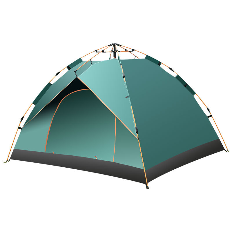 Outdoor Supplies Beach 3-4 People Travel Double-Layer Automatic Tent Camping Outdoor Tent Double Camping Tent