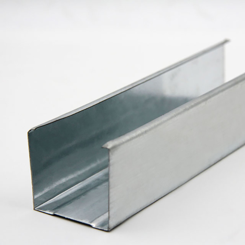 厂家直销隔墙c型轻钢龙骨 不锈钢镀锌50竖向轻钢龙骨