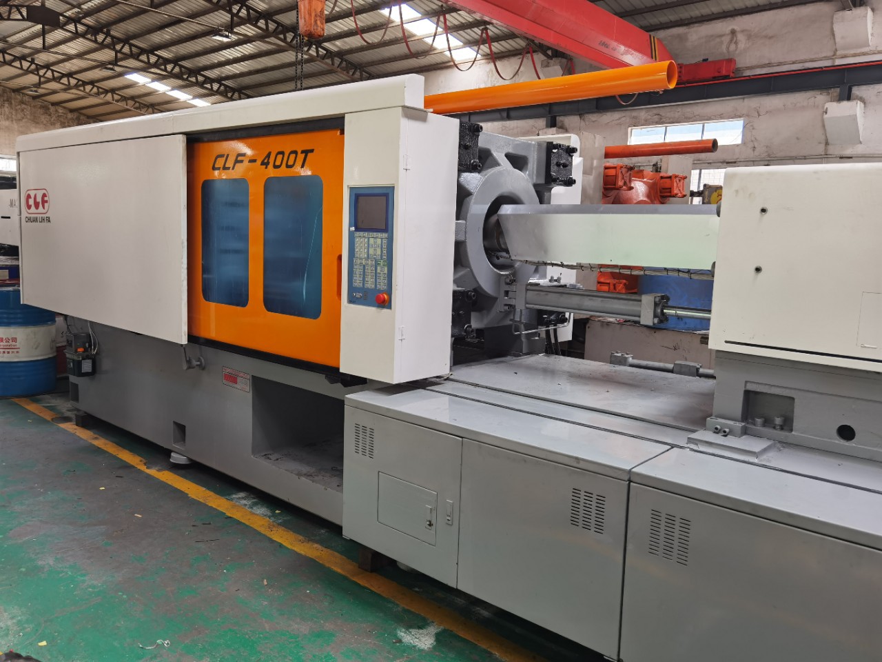 出售全力发clf-400t九成新台湾注塑机 400吨注塑机