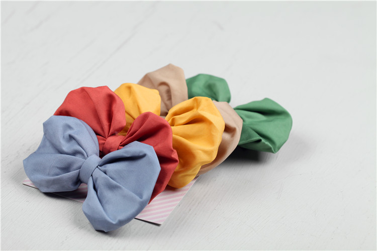 2020新款布艺手工蝴蝶结发夹头夹南大门儿童马卡龙碎发头饰头饰女