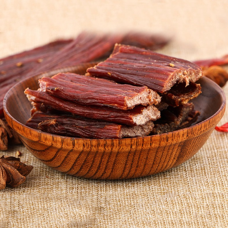 五香猪肉干 四川五风味干猪肉手撕肉 猪肉脯风干猪肉休闲零食