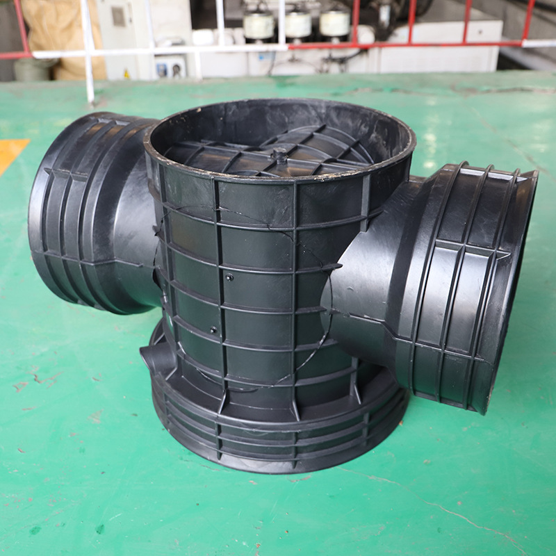 管道塑料检查井 农村流槽污水处理检查井阀门井 pe塑料检查井