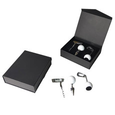 跨境現貨 高爾夫球紅酒塞套裝 紅酒〓開瓶器 啤酒開瓶器 紅酒塞