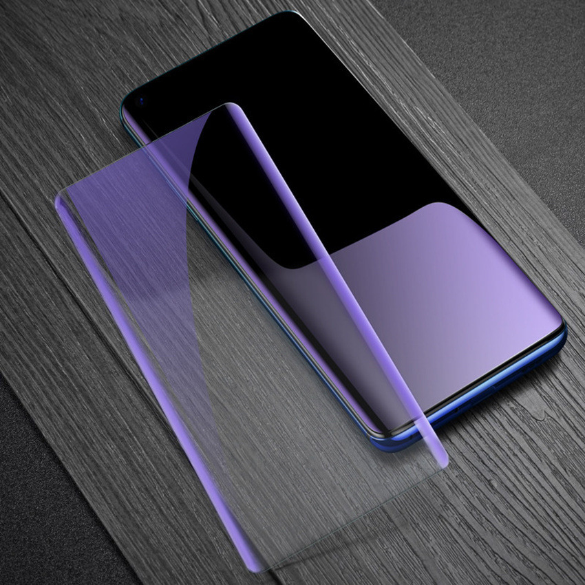 小米10全屏曲面uv钢化膜小米11工厂cc9 pro全胶note手机贴膜10pro