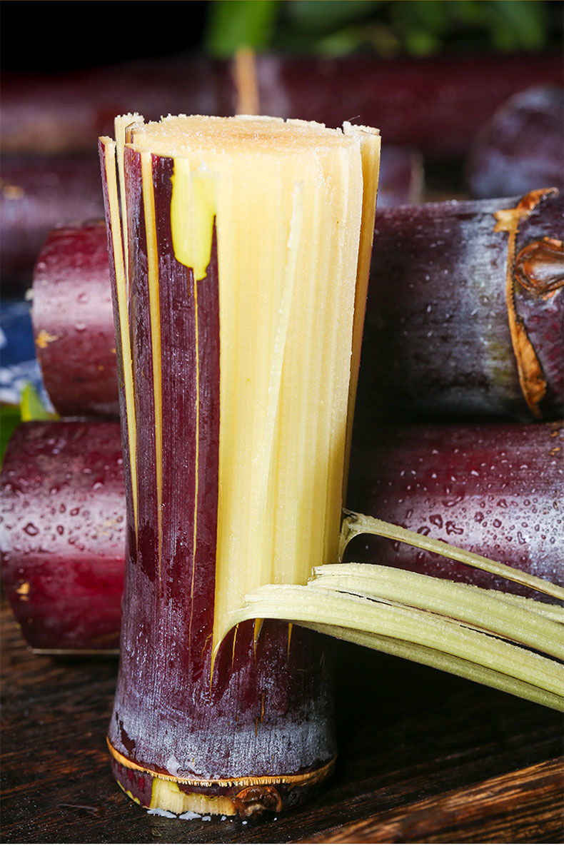 【黑皮甘蔗】广西黑皮甘蔗当季水果脆甜杆果新鲜甘蔗支持一件代发