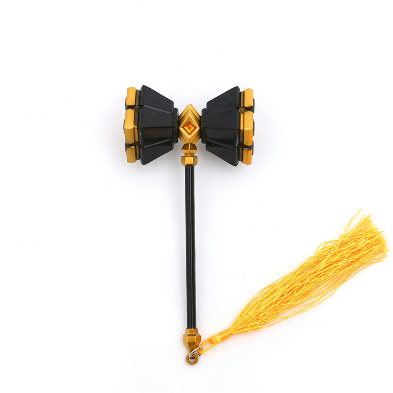 王者农药游戏周边钟无艳王者之锤武器模型全金属工艺品摆件