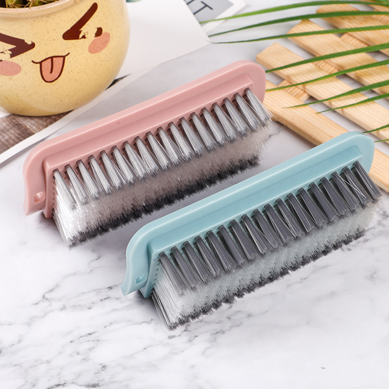 Brush Laundry Brush Clothes Cleaning Brush Soft and Hard Hair Multi-Purpose Cleaning Household Laundry Square Brush Wholesale 0678