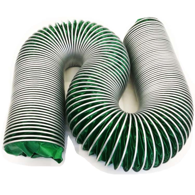 三防布通风管工业排风钢丝软管阻燃帆布软连接伸缩排风管通风