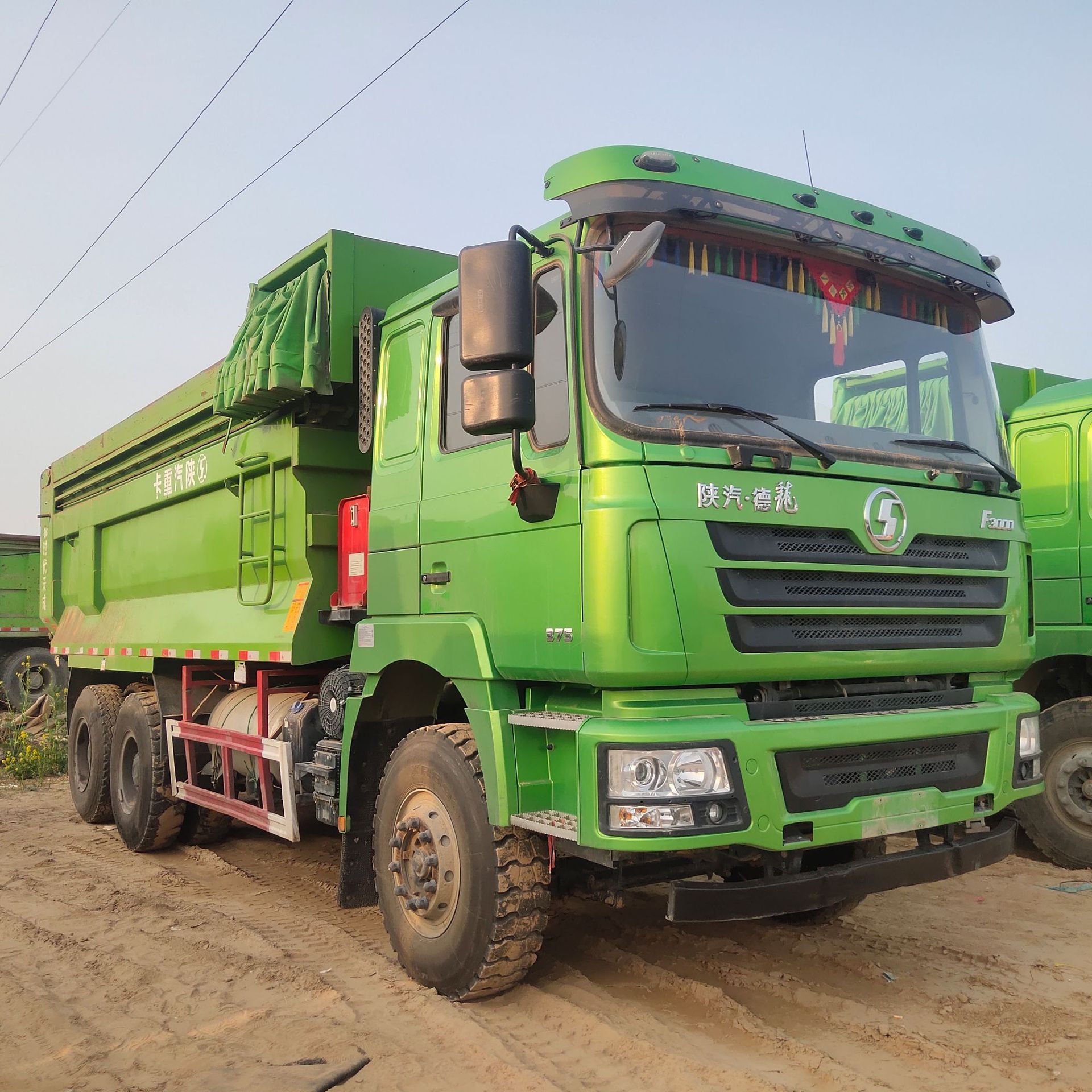 出售德龙宏昌天马后八轮翻斗车 二手工程自卸车 德龙翻斗泥头车