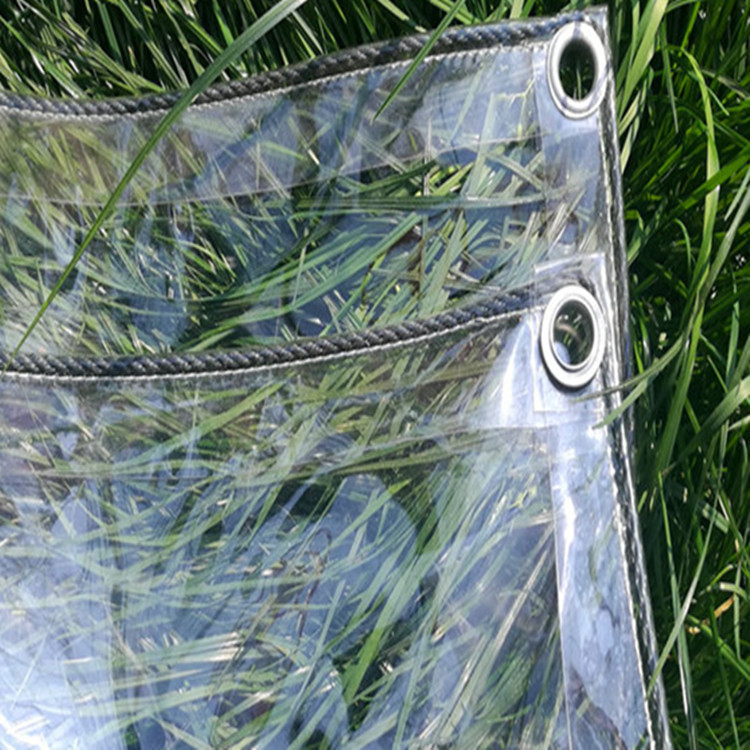 加厚透明防雨布阳光房植物棚透明篷布帐篷围布洗车房透明pvc隔帘