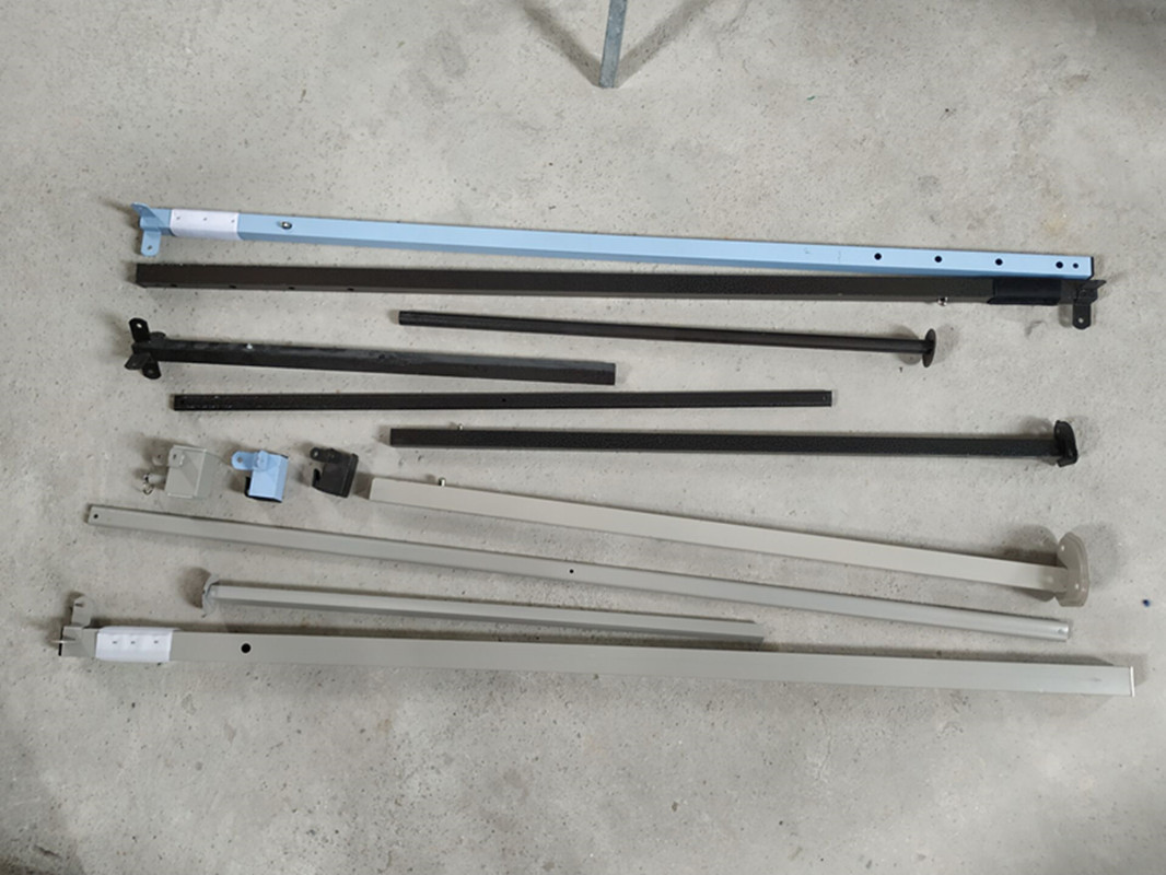 帐篷配件广告摆摊四脚杆遮阳雨棚大撑杆伞支架折叠铝合金户外蓬管