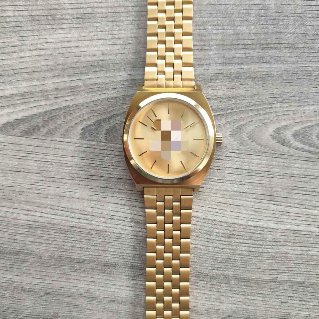 外贸爆款大金表高端不锈钢男士商务休闲手表厂家防水石英手表男女