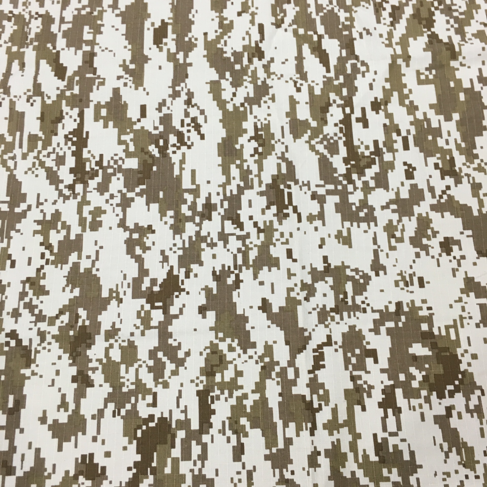 太阳的后裔宋仲基同款迷彩沙漠荒漠数码马赛克迷彩面料全棉布料