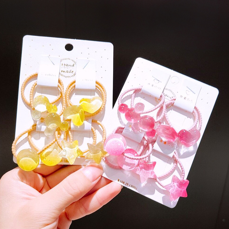 网红儿童头绳不伤发皮圈女童扎头发皮筋宝宝发饰婴幼儿发绳-阿里巴巴