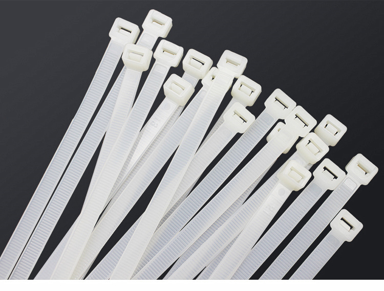 厂家直销自锁式尼龙扎带8*300 固定条 束线带 非标扎带标签扎带