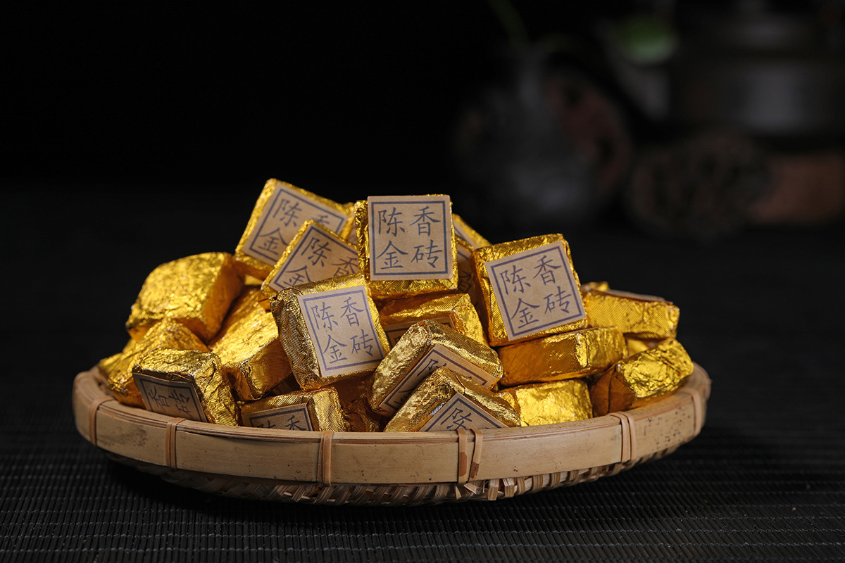 批发 云南普洱茶 03年醇香小方砖小沱茶 陈年熟茶 乔木陈香金砖