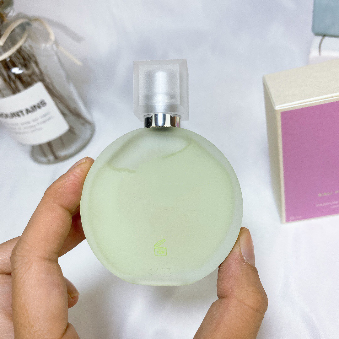 磨砂瓶香水女绿色邂逅35ml圆瓶带喷头女士粉色淡高质量发香喷雾