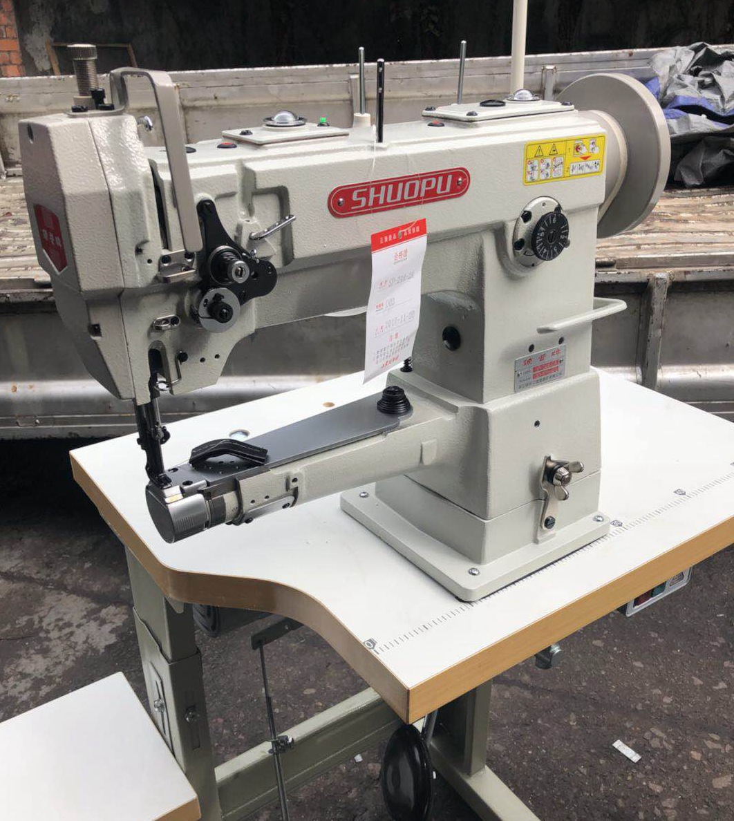 硕普牌小嘴244高头车筒型高头车车明线高车 钱包厂缝纫机小咀高车