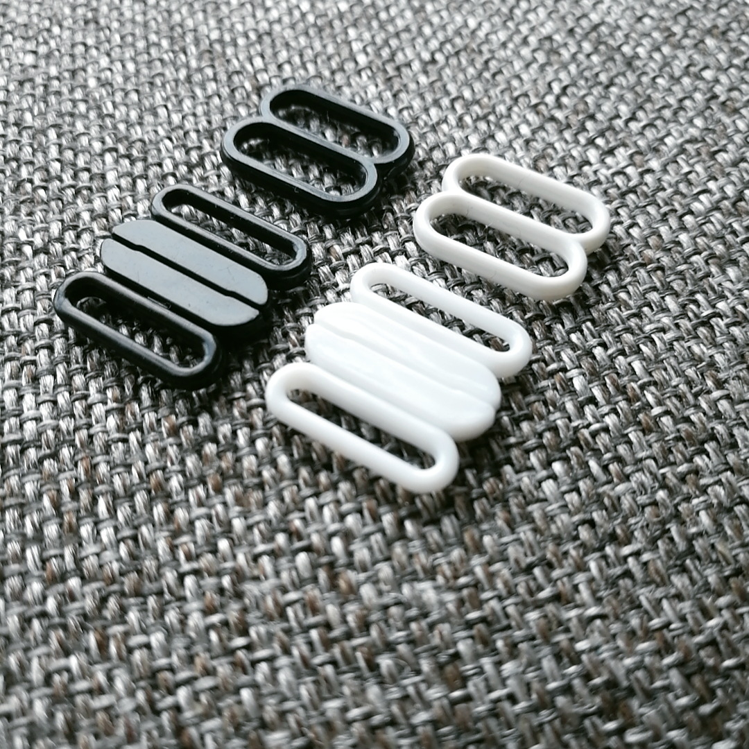 内衣文胸对扣 jk领结黑白刀扣 泳衣调节扣配件 被套塑料按压扣