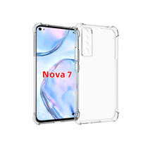适用于华为nova7pro手机套nova7se手机壳气囊硅胶软保护壳壳男女