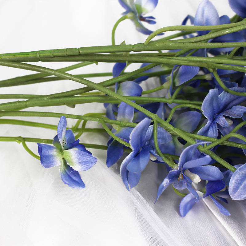 家居装饰仿真菱兰假花婚庆婚礼场合设计插花配材假花素材