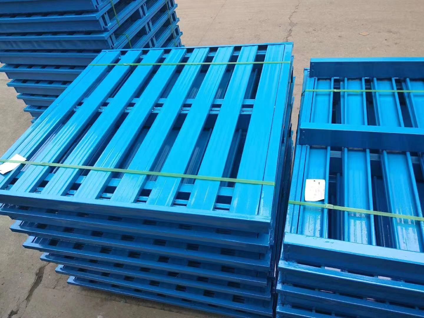 宁波金属托盘货架叉车仓库托盘车间物流钢制托盘铁托盘可定制