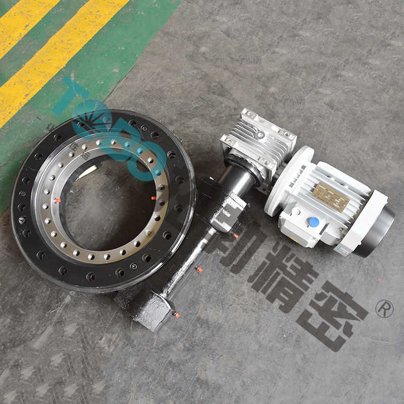 厂家热卖涡轮蜗杆we3回转减速机 回转支承液压转盘回转驱动减速机