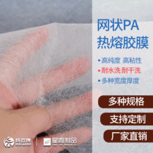 代替油胶的复合网膜 网状PA热熔胶膜 耐水洗干洗 可用于布料复合
