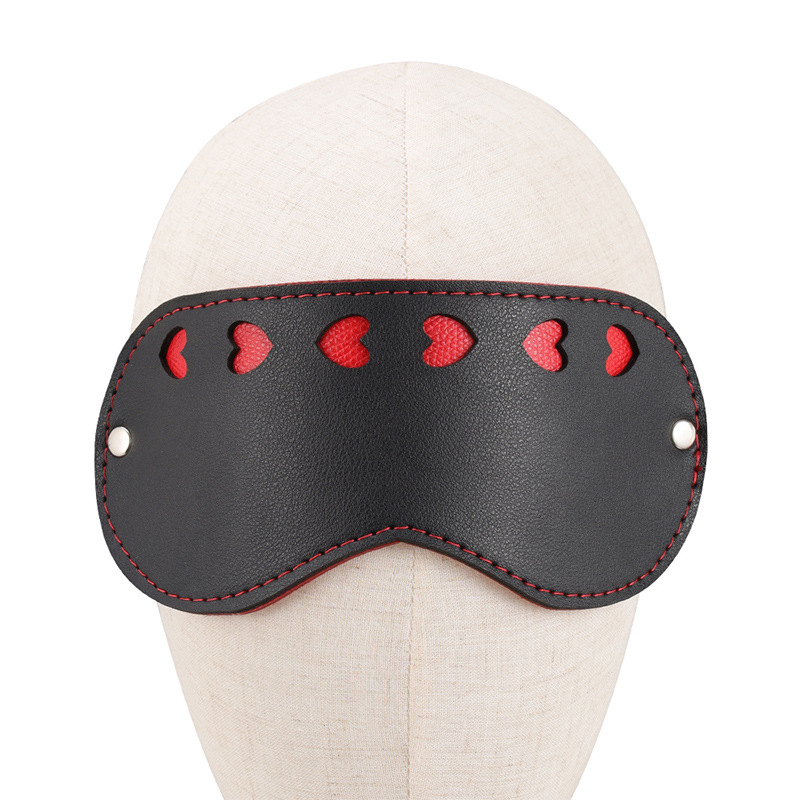 皮革兔耳朵情趣眼罩调情cosplay舞会面具角色扮演成人用批发代发