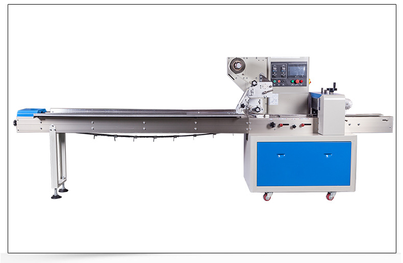 高速伺服制袋封口机枕式包装机多功能全自动饼干充气包装机械设备